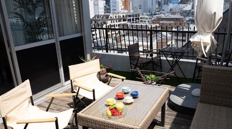 ベランダ、テラス、BBQ、キャンプなどマルチに活躍